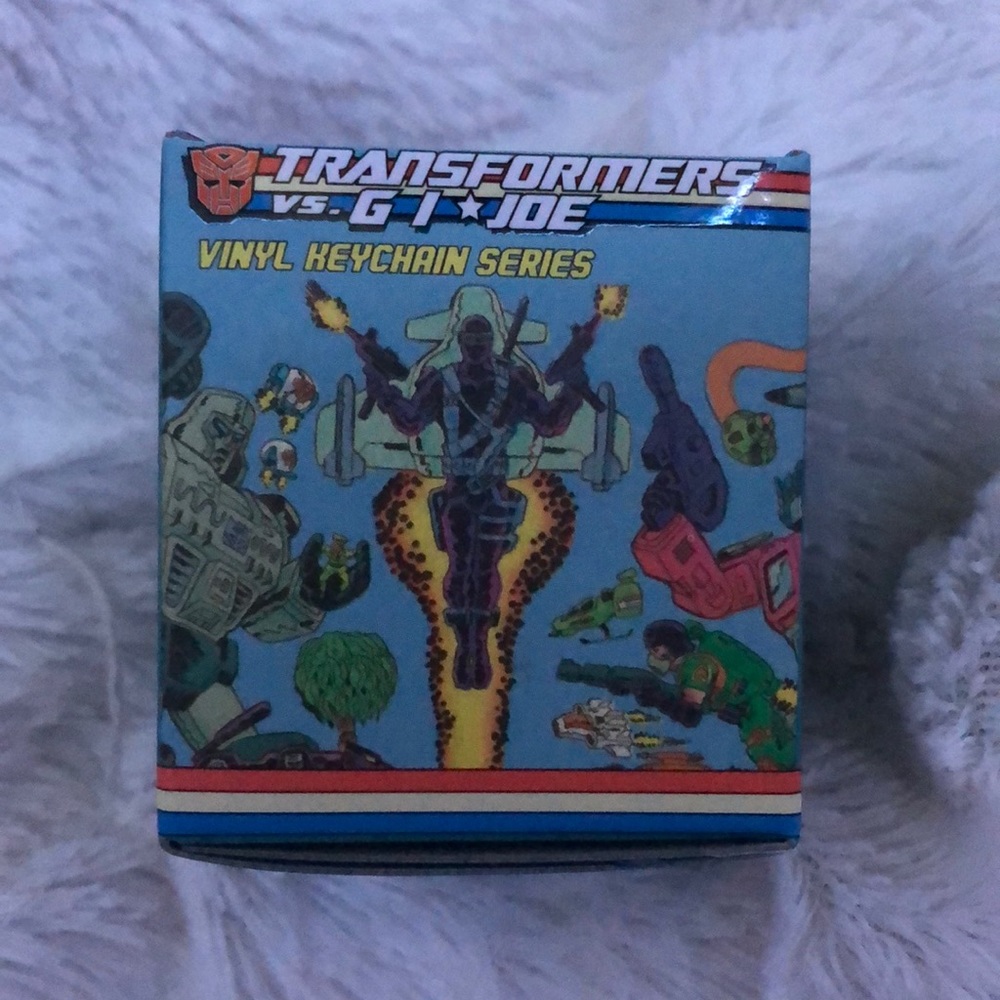 Transformers vs GI Joe keychain series